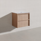 Lukka Ridgewood 600mm Modern Wall Hung Vanity Plywood Cabinet Variant Colour Available