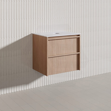 Lukka Ridgewood 600mm Modern Wall Hung Vanity Plywood Cabinet Variant Colour Available