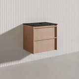 Lukka Ridgewood 600mm Modern Wall Hung Vanity Plywood Cabinet Variant Colour Available