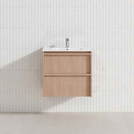 Lukka Ridgewood 600mm Modern Wall Hung Vanity Plywood Cabinet Variant Colour Available