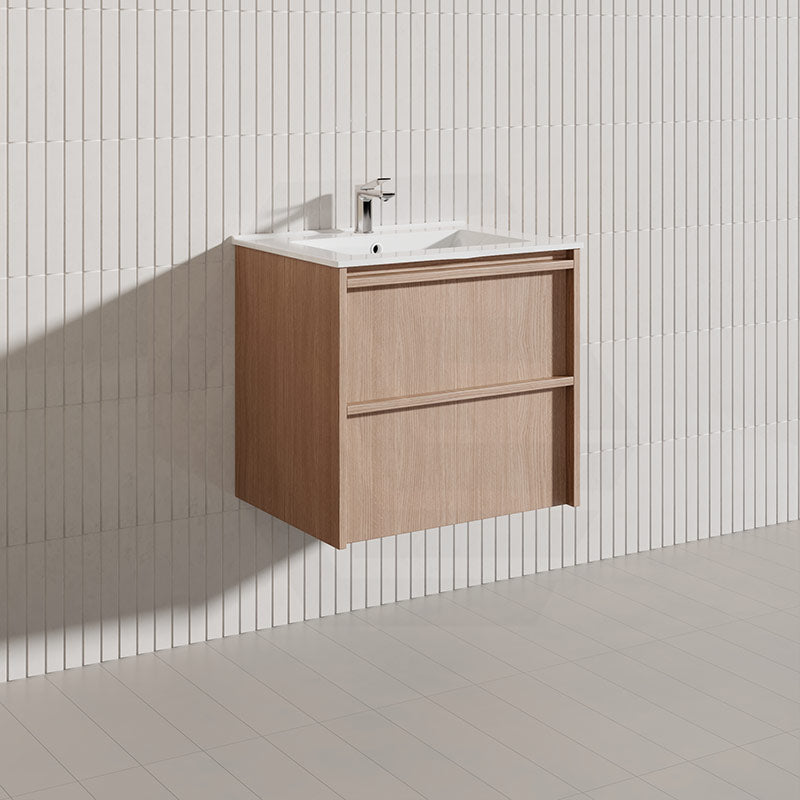 Lukka Ridgewood 600mm Modern Wall Hung Vanity Plywood Cabinet Variant Colour Available