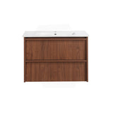 Lukka Ridgewood 750mm Modern Wall Hung Vanity Plywood Cabinet Variant Colour Available