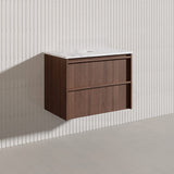 Lukka Ridgewood 750mm Modern Wall Hung Vanity Plywood Cabinet Variant Colour Available