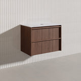 Lukka Ridgewood 750mm Modern Wall Hung Vanity Plywood Cabinet Variant Colour Available