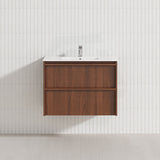 Lukka Ridgewood 750mm Modern Wall Hung Vanity Plywood Cabinet Variant Colour Available