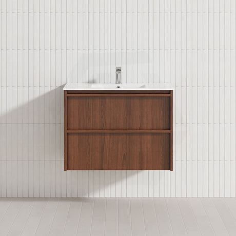 Lukka Ridgewood 750mm Modern Wall Hung Vanity Plywood Cabinet Variant Colour Available