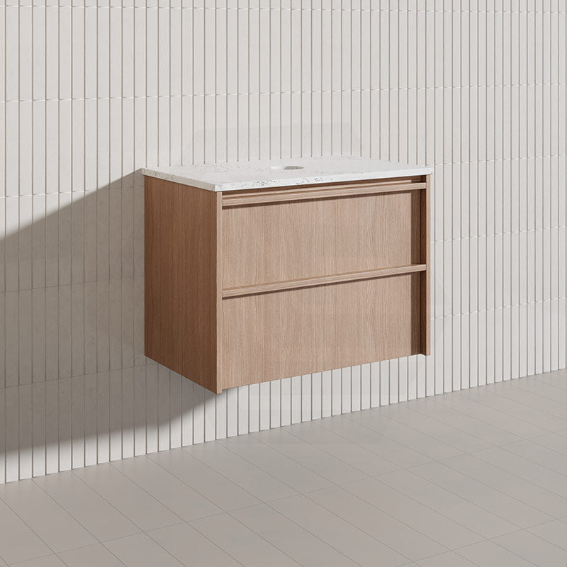 Lukka Ridgewood 750mm Modern Wall Hung Vanity Plywood Cabinet Variant Colour Available