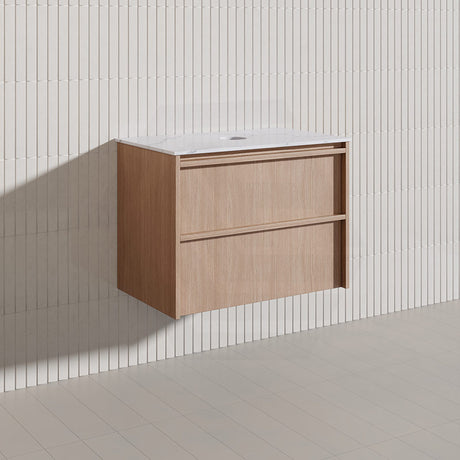 Lukka Ridgewood 750mm Modern Wall Hung Vanity Plywood Cabinet Variant Colour Available