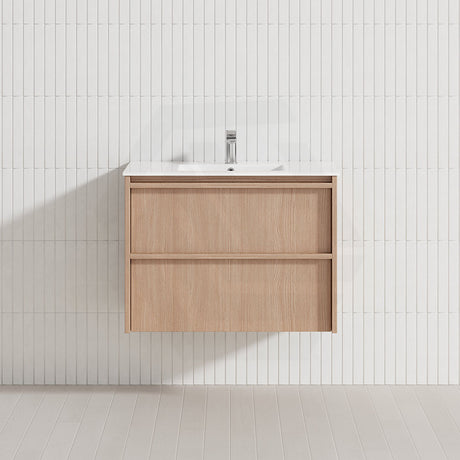 Lukka Ridgewood 750mm Modern Wall Hung Vanity Plywood Cabinet Variant Colour Available