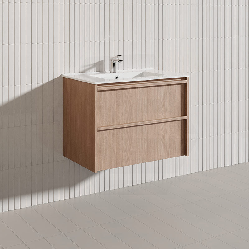 Lukka Ridgewood 750mm Modern Wall Hung Vanity Plywood Cabinet Variant Colour Available