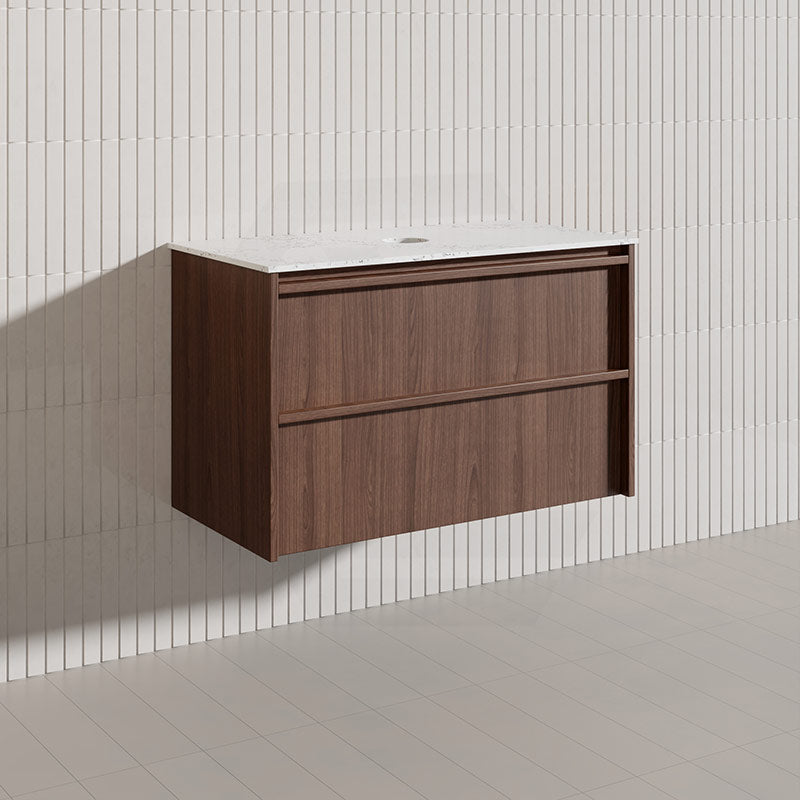 Lukka Ridgewood Modern 900mm Wall Hung Vanity Plywood Cabinet Variant Colour Available