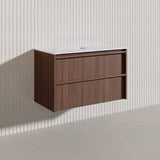 Lukka Ridgewood Modern 900mm Wall Hung Vanity Plywood Cabinet Variant Colour Available