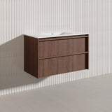 Lukka Ridgewood Modern 900mm Wall Hung Vanity Plywood Cabinet Variant Colour Available