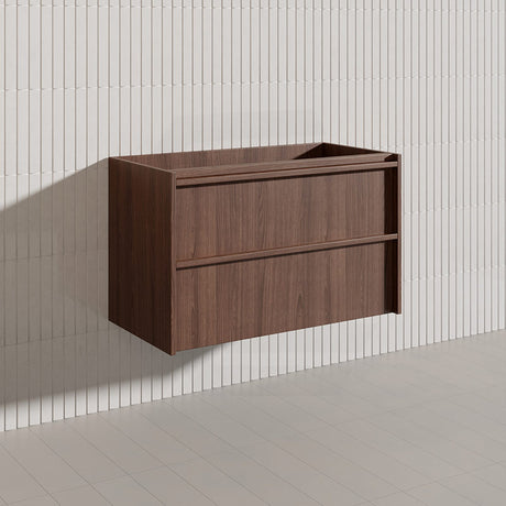 Lukka Ridgewood Modern 900mm Wall Hung Vanity Plywood Cabinet Variant Colour Available