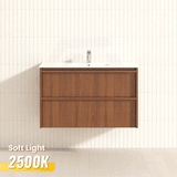 Lukka Ridgewood Modern 900mm Wall Hung Vanity Plywood Cabinet Variant Colour Available