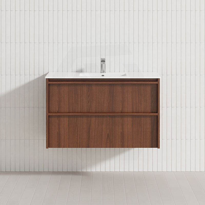 Lukka Ridgewood Modern 900mm Wall Hung Vanity Plywood Cabinet Variant Colour Available