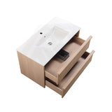 Lukka Ridgewood Modern 900mm Wall Hung Vanity Plywood Cabinet Variant Colour Available