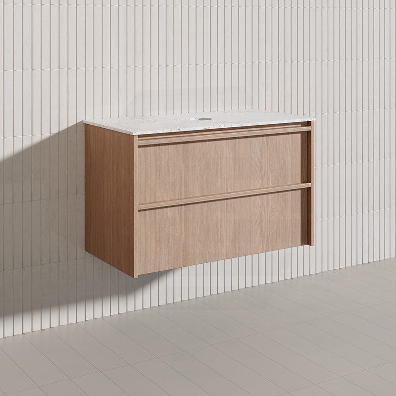 Lukka Ridgewood Modern 900mm Wall Hung Vanity Plywood Cabinet Variant Colour Available