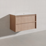 Lukka Ridgewood Modern 900mm Wall Hung Vanity Plywood Cabinet Variant Colour Available