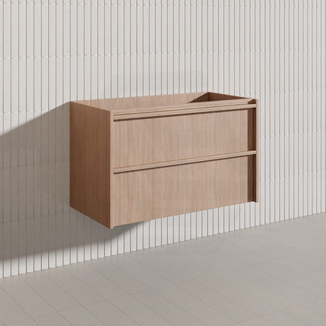 Lukka Ridgewood Modern 900mm Wall Hung Vanity Plywood Cabinet Variant Colour Available