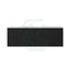 600-1500mm Lukka Sedona Modern Fluted Wall Hung PVC Vanity Matt Black