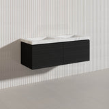 1200mm Lukka Sedona Modern Fluted Wall Hung PVC Vanity Variant Colour Available