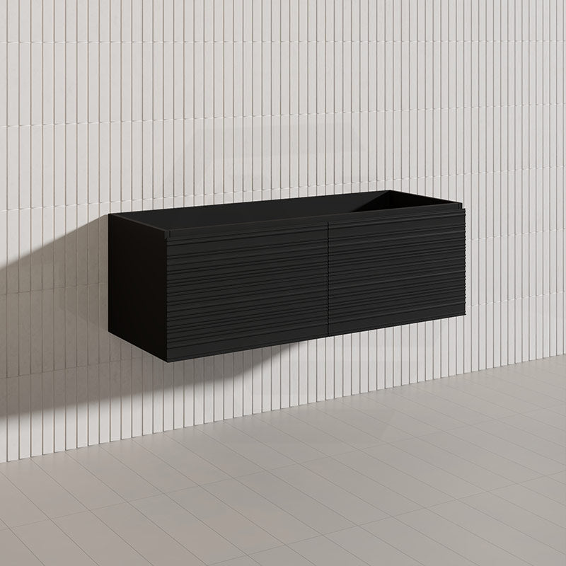 1200mm Lukka Sedona Modern Fluted Wall Hung PVC Vanity Variant Colour Available