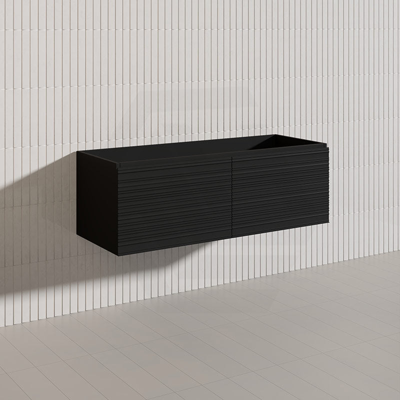 1200mm Lukka Sedona Modern Fluted Wall Hung PVC Vanity Variant Colour Available