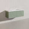 1200mm Lukka Sedona Modern Fluted Wall Hung PVC Vanity Variant Colour Available