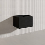 600mm Lukka Sedona Modern Fluted Wall Hung PVC Vanity Variant Colour Available