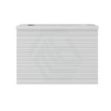 600-1500mm Lukka Sedona Modern Fluted Wall Hung PVC Vanity Matt White