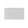 600-1500mm Lukka Sedona Modern Fluted Wall-Hung PVC Vanity in Matt White