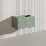 750mm Lukka Sedona Modern Fluted Wall Hung PVC Vanity Variant Colour Available