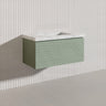 900mm Lukka Sedona Modern Fluted Wall Hung PVC Vanity Variant Colour Available