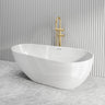 Lukka Nova Slim Freestanding Bathtub Acrylic with Overflow 1690mm - Variant Colour Available