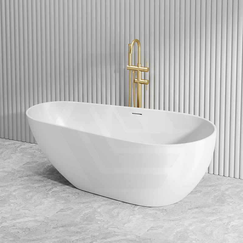 Lukka Nova Slim Freestanding Bathtub Acrylic with Overflow 1690mm - Variant Colour Available