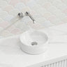 Lukka Olley Round Above Counter Ceramic Basin 300/350/394mm - 5 Colours Available