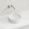 Lukka Olley Round Above Counter Ceramic Basin 300/350/394mm - 5 Colours Available