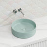 Lukka Olley Round Above Counter Ceramic Basin 300/350/394mm - 5 Colours Available