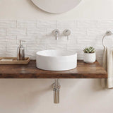 Lukka Olley Round Above Counter Ceramic Basin 300/350/394mm - 5 Colours Available