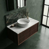 Lukka Olley Round Above Counter Ceramic Basin 300/350/394mm - 5 Colours Available
