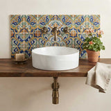 Lukka Olley Round Above Counter Ceramic Basin 300/350/394mm - 5 Colours Available
