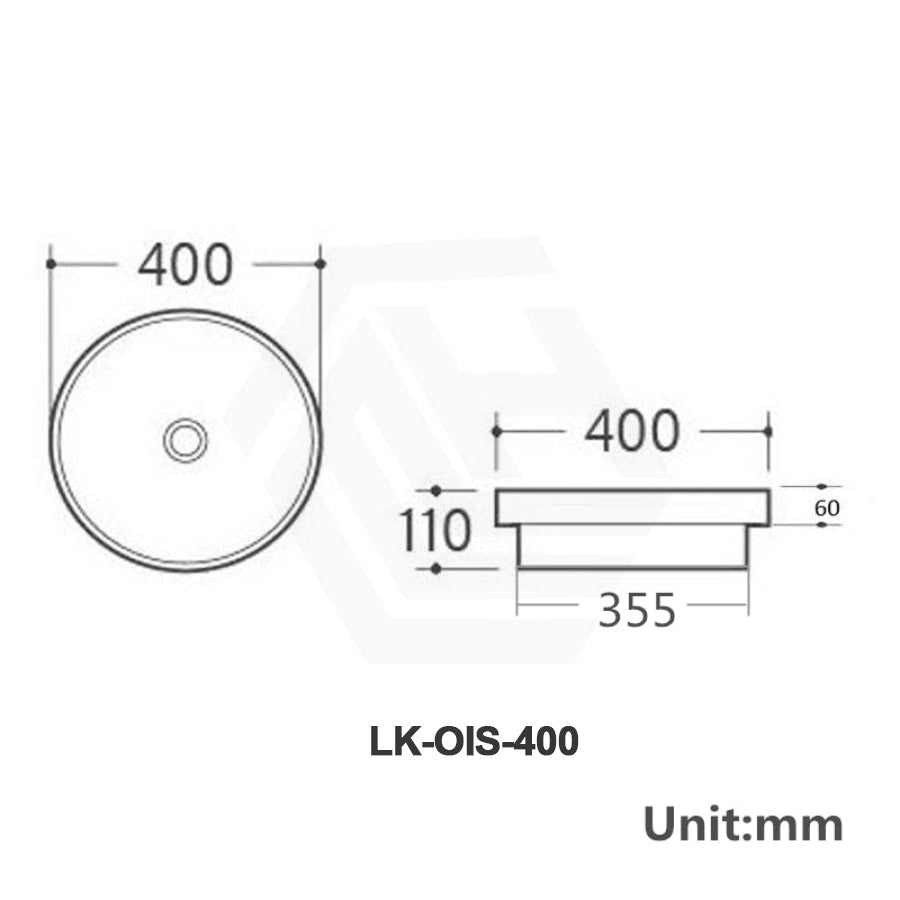 150mm Dolce Tree Stone Top Calacatta Quartz with Inset Basin