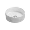 Lukka Olley 360/400mm Fine Ceramic Fluted Above Counter Basin Variant Colour Available