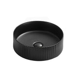 Lukka Olley 360/400mm Fine Ceramic Fluted Above Counter Basin Variant Colour Available