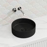 Lukka Olley Fine Ceramic Fluted Above Counter Basin 360/400mm - Variant Colour Available