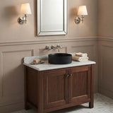 Lukka Olley Fine Ceramic Fluted Above Counter Basin 360/400mm - Variant Colour Available