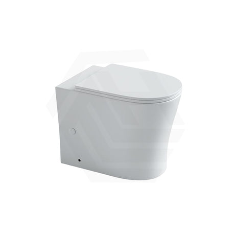 Lukka Orta 570x360x430mm Tornado Rimless Wall Faced Floor Pan Gloss / Matt White Available