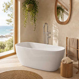 Lukka Orta Acrylic Freestanding Bathtub NO Overflow 1450mm - Variant Colour Available