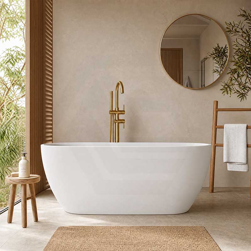 Lukka Orta Acrylic Freestanding Bathtub NO Overflow 1450mm - Variant Colour Available